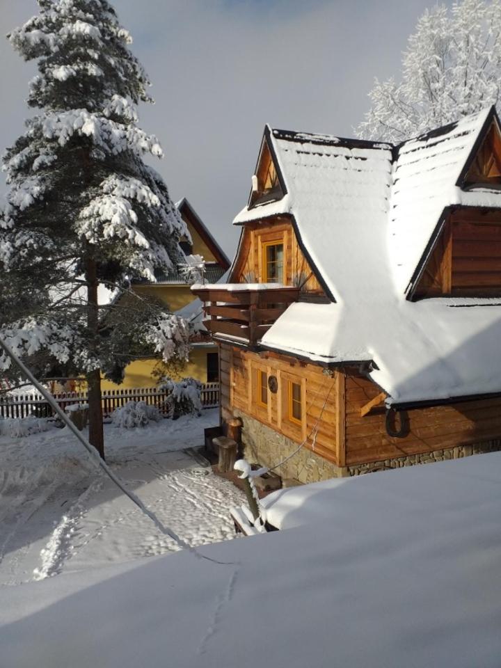 Goralski Domek Z Kominkiem - Highlander Wooden House Murzasichle Exterior photo